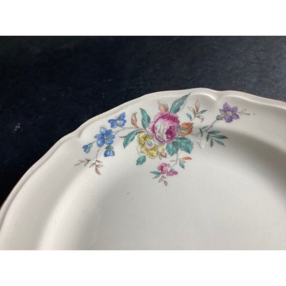 Set of 5 Edwin Knowles Winslow Bread/Dessert Plates | Vintage 1950s Cottagecore - Picture 7 of 10